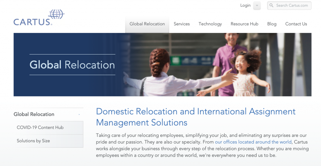 Cartus provides real estate leads to agents for a referral fee.